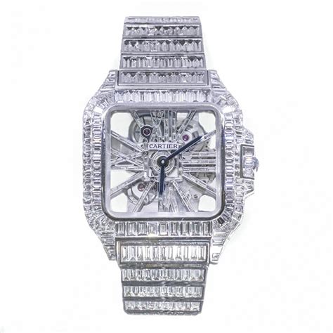 cartier bustdown|cartier skeleton watch bust down.